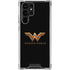 DC Comics Wonder Woman Gold Emblem Galaxy S23 Ultra Clear Case