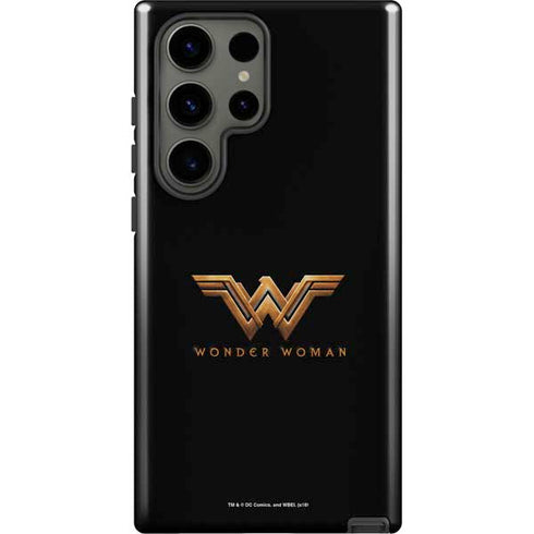 DC Comics Wonder Woman Gold Emblem Galaxy S23 Ultra Pro Case