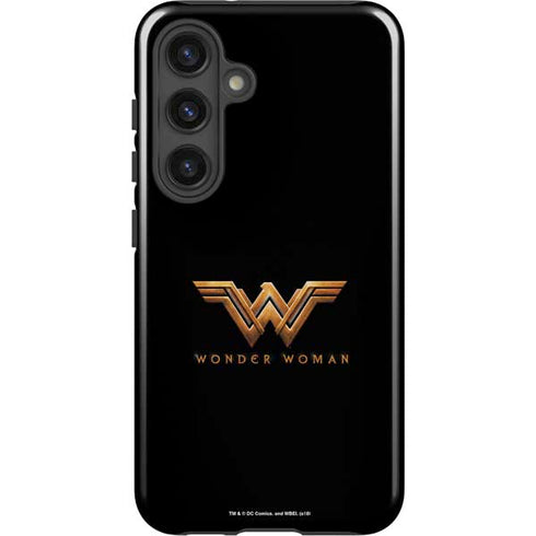 DC Comics Wonder Woman Gold Emblem Galaxy S25 Impact Case