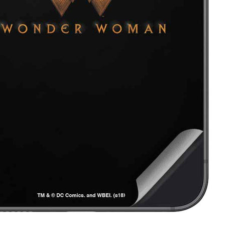 DC Comics Wonder Woman Gold Emblem Galaxy S24 Skin