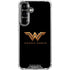 DC Comics Wonder Woman Gold Emblem Galaxy S26 Clear Case