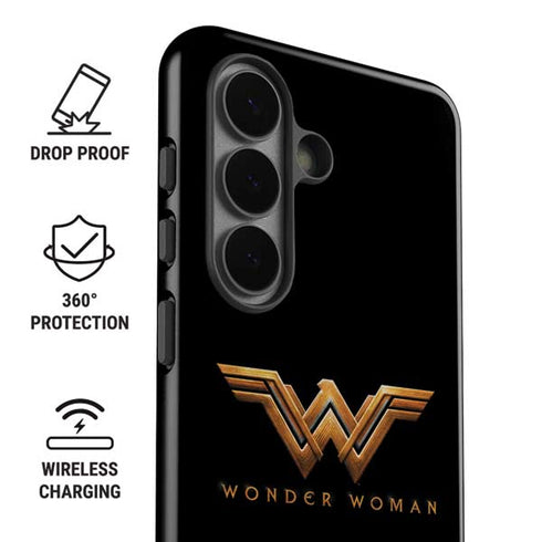 DC Comics Wonder Woman Gold Emblem Galaxy S26 Impact Case
