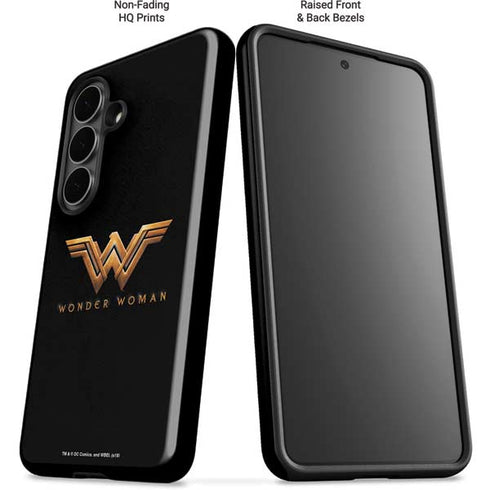 DC Comics Wonder Woman Gold Emblem Galaxy S26 Plus Impact Case