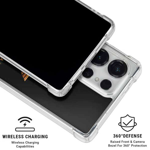 DC Comics Wonder Woman Gold Emblem Galaxy S26 Ultra Clear Case