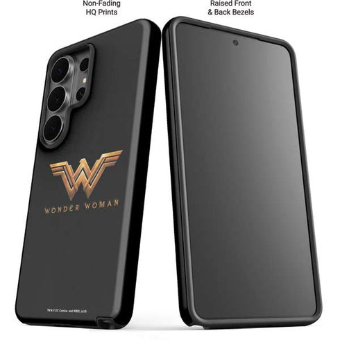 DC Comics Wonder Woman Gold Emblem Galaxy S26 Ultra Impact Case