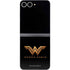 DC Comics Wonder Woman Gold Emblem Galaxy Z Flip6 Skin