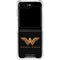 DC Comics Wonder Woman Gold Emblem Galaxy Z Flip6 Clear Case