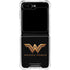 DC Comics Wonder Woman Gold Emblem Galaxy Z Flip6 Clear Case