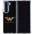 DC Comics Wonder Woman Gold Emblem Galaxy Z Fold6 Clear Case