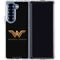 DC Comics Wonder Woman Gold Emblem Galaxy Z Fold7 Clear Case
