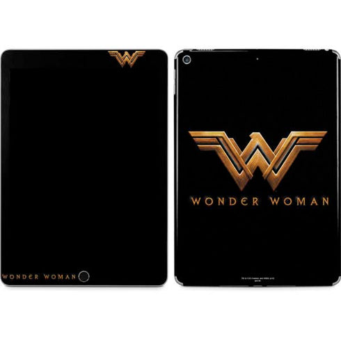 DC Comics Wonder Woman Gold Emblem iPad Skins