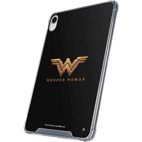 DC Comics Wonder Woman Gold Emblem iPad 11th Gen (2025) Clear Case
