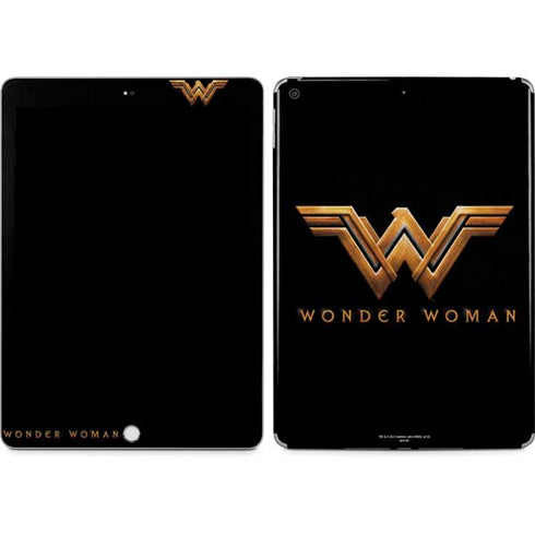 DC Comics Wonder Woman Gold Emblem Apple iPad Skin