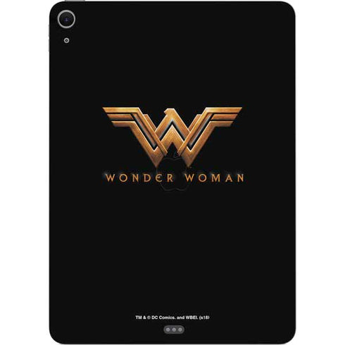 DC Comics Wonder Woman Gold Emblem Apple iPad Air Skin