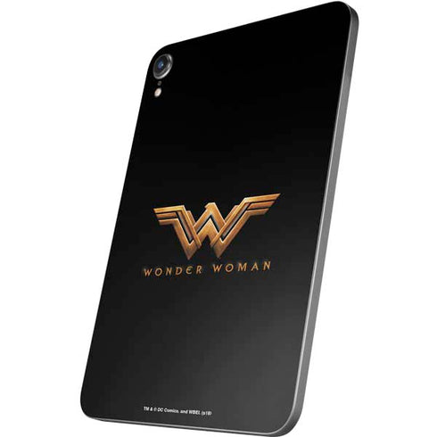 DC Comics Wonder Woman Gold Emblem Apple iPad Mini Skin