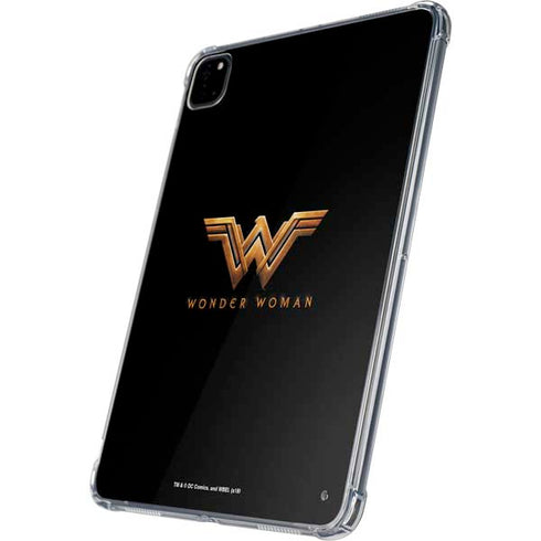 DC Comics Wonder Woman Gold Emblem iPad Pro 11in (2024) Clear Case