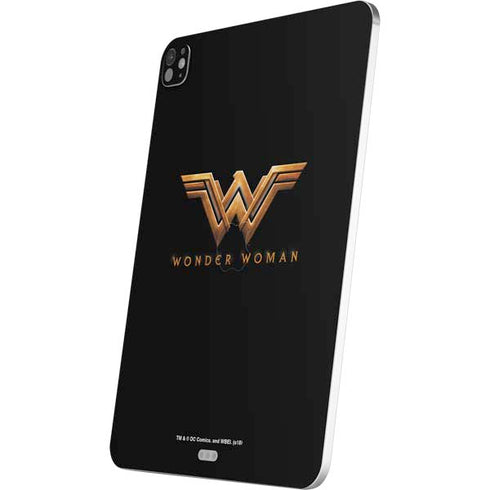 DC Comics Wonder Woman Gold Emblem iPad Pro 13in M4 (2024) Skin