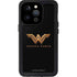 DC Comics Wonder Woman Gold Emblem iPhone 15 Pro Waterproof Case