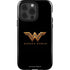 DC Comics Wonder Woman Gold Emblem iPhone 15 Pro Impact Case