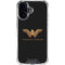 DC Comics Wonder Woman Gold Emblem iPhone 16 Clear Case