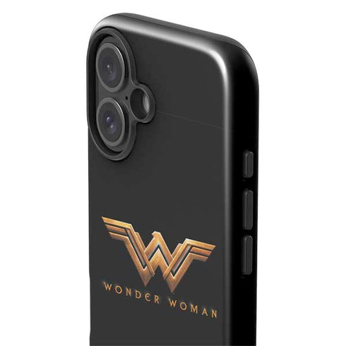 DC Comics Wonder Woman Gold Emblem iPhone 16 Impact Case