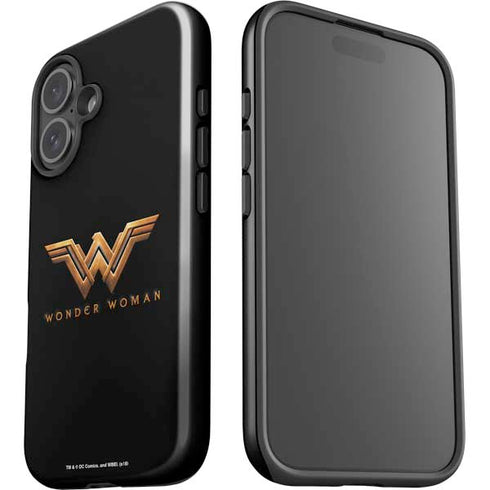 DC Comics Wonder Woman Gold Emblem iPhone 16 Impact Case
