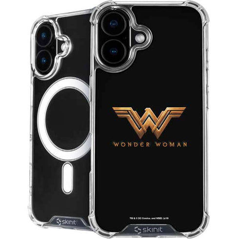 DC Comics Wonder Woman Gold Emblem iPhone 16 MagSafe Case