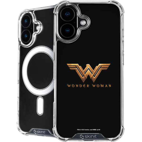 DC Comics Wonder Woman Gold Emblem iPhone 16 Plus MagSafe Case