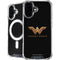 DC Comics Wonder Woman Gold Emblem iPhone 16 Plus MagSafe Case