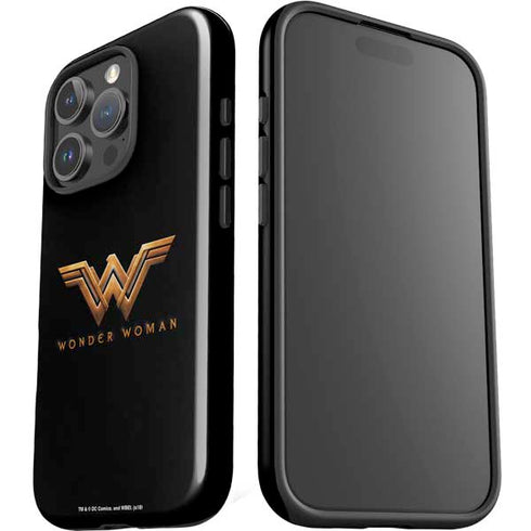 DC Comics Wonder Woman Gold Emblem iPhone 16 Pro Impact Case