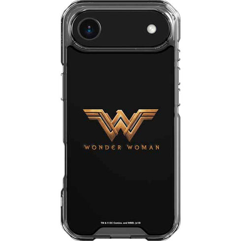 DC Comics Wonder Woman Gold Emblem iPhone 17 Air Clear Case