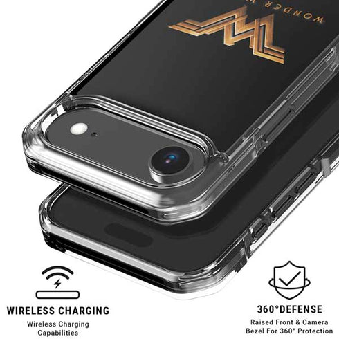 DC Comics Wonder Woman Gold Emblem iPhone 17 Air Clear Case