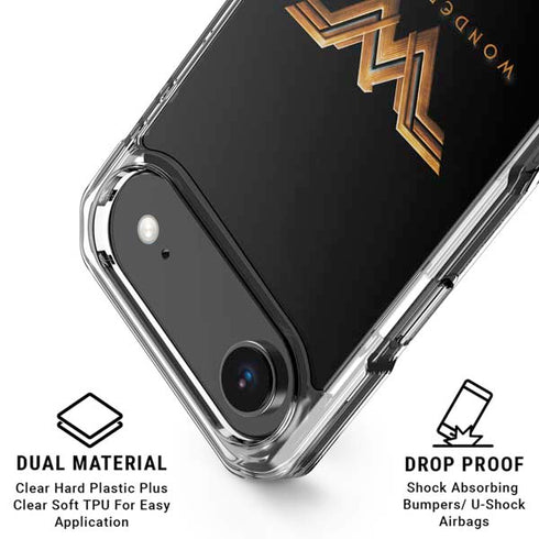 DC Comics Wonder Woman Gold Emblem iPhone 17 Air Clear Case