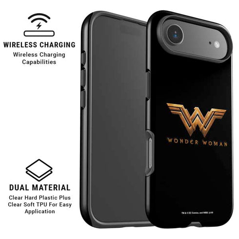 DC Comics Wonder Woman Gold Emblem iPhone 17 Air Magsafe Impact Case