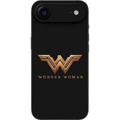 DC Comics Wonder Woman Gold Emblem iPhone 17 Air Skin