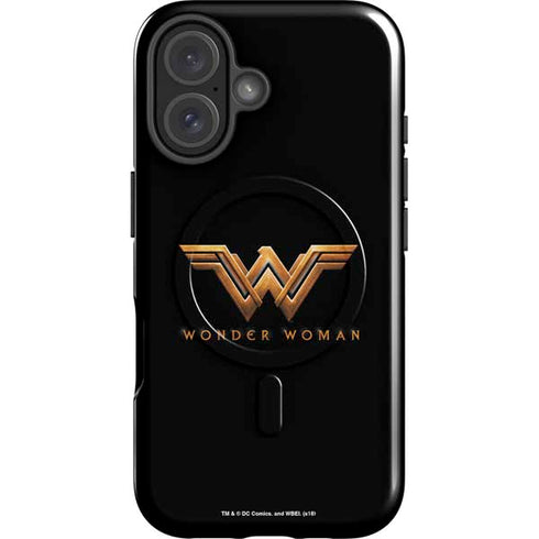 DC Comics Wonder Woman Gold Emblem iPhone 17 Magsafe Impact Case