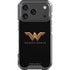 DC Comics Wonder Woman Gold Emblem iPhone 17 Pro Clear Case