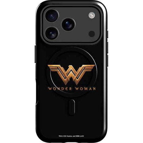 DC Comics Wonder Woman Gold Emblem iPhone 17 Pro Magsafe Impact Case