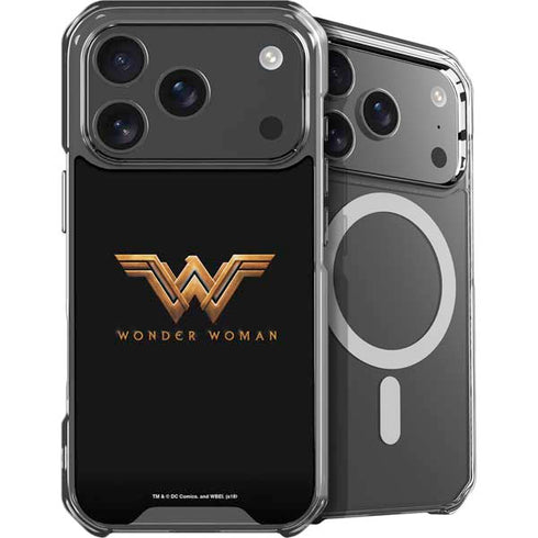 DC Comics Wonder Woman Gold Emblem iPhone 18 Pro MagSafe Case