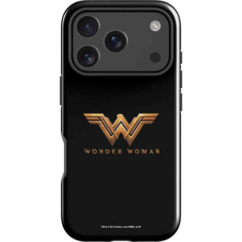 DC Comics Wonder Woman Gold Emblem iPhone 18 Pro Max Impact Case