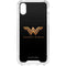 DC Comics Wonder Woman Gold Emblem iPhone XS Clear Case