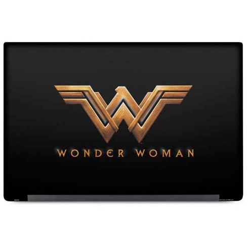 DC Comics Wonder Woman Gold Emblem Dell Latitude Skin