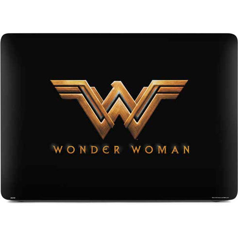 DC Comics Wonder Woman Gold Emblem Apple MacBook Air Skin