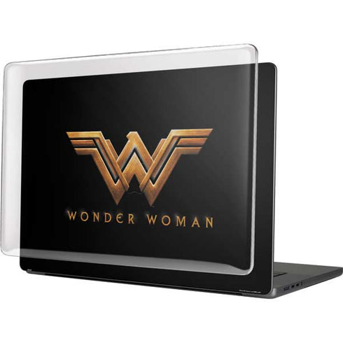 DC Comics Wonder Woman Gold Emblem MacBook Cases