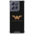 DC Comics Wonder Woman Gold Emblem Moto G 5G (2025) Clear Case