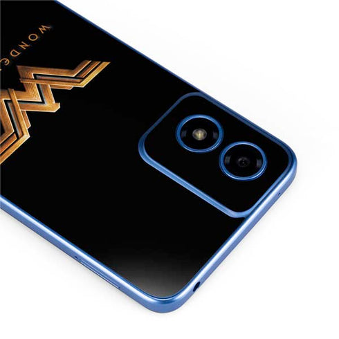 DC Comics Wonder Woman Gold Emblem Moto G Play 4G (2024) Skin