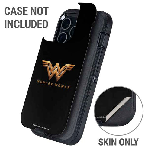 DC Comics Wonder Woman Gold Emblem Otterbox Defender iPhone Skin