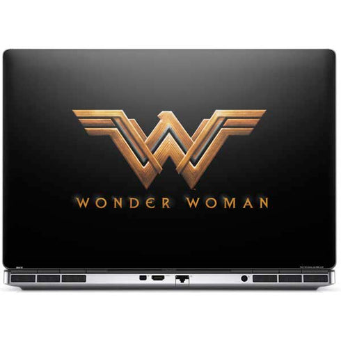 DC Comics Wonder Woman Gold Emblem Dell Precision Skin