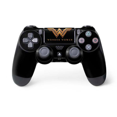 DC Comics Wonder Woman Gold Emblem PlayStation PS4 Skins