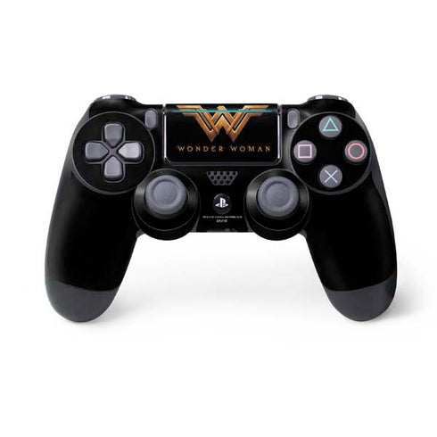 DC Comics Wonder Woman Gold Emblem PlayStation PS4 Skins